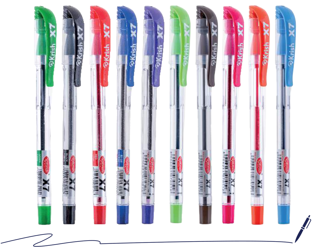 POCHETTE FIFTY DE 10 STYLO KRISH X7, vue 2