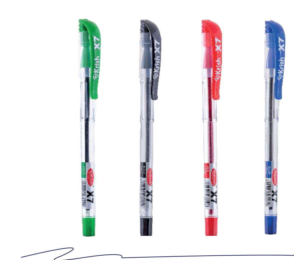 POCHETTE  DE 4 STYLO KRISH X7, vue 2