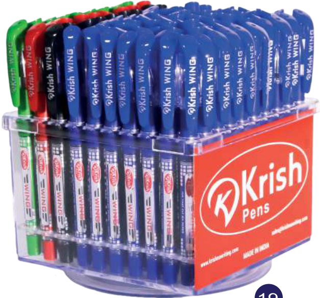 STYLO KRISH WING EN PRéSENTOIR ROTATIF DE 100, vue 2