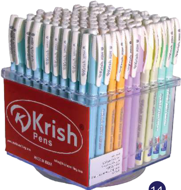 STYLO KRISH XDH BLEU EN PRéSENTOIR ROTATIF DE 100, vue 2