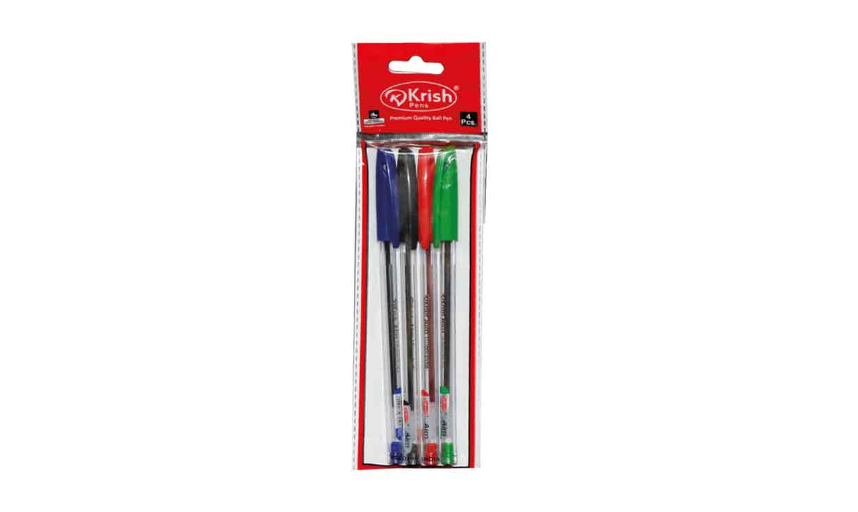 Pochette de 4 stylos krish AIM