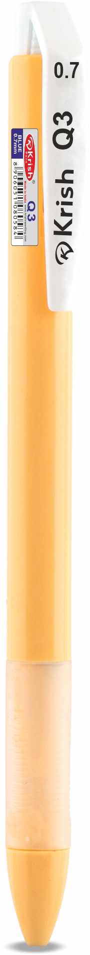 STYLO KRISH Q3 RETRECTABLE BLEU  EN PRéSENTOIR ROTATIF DE 100, vue 4