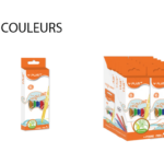 BOITE FEUTRE DE 6  LAVABLE "ELEPHANT" 12/288